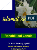 Rehabilitasi Lansia