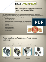 GLOBAL DISTRIBUTOR For Leading Power Supply Manufacturers, Including N2 Power, Cincon, LHV, Umec and Autec