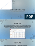 Bases de Datos