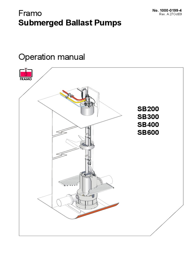 Framo Ballast Operation Manual Pump Valve