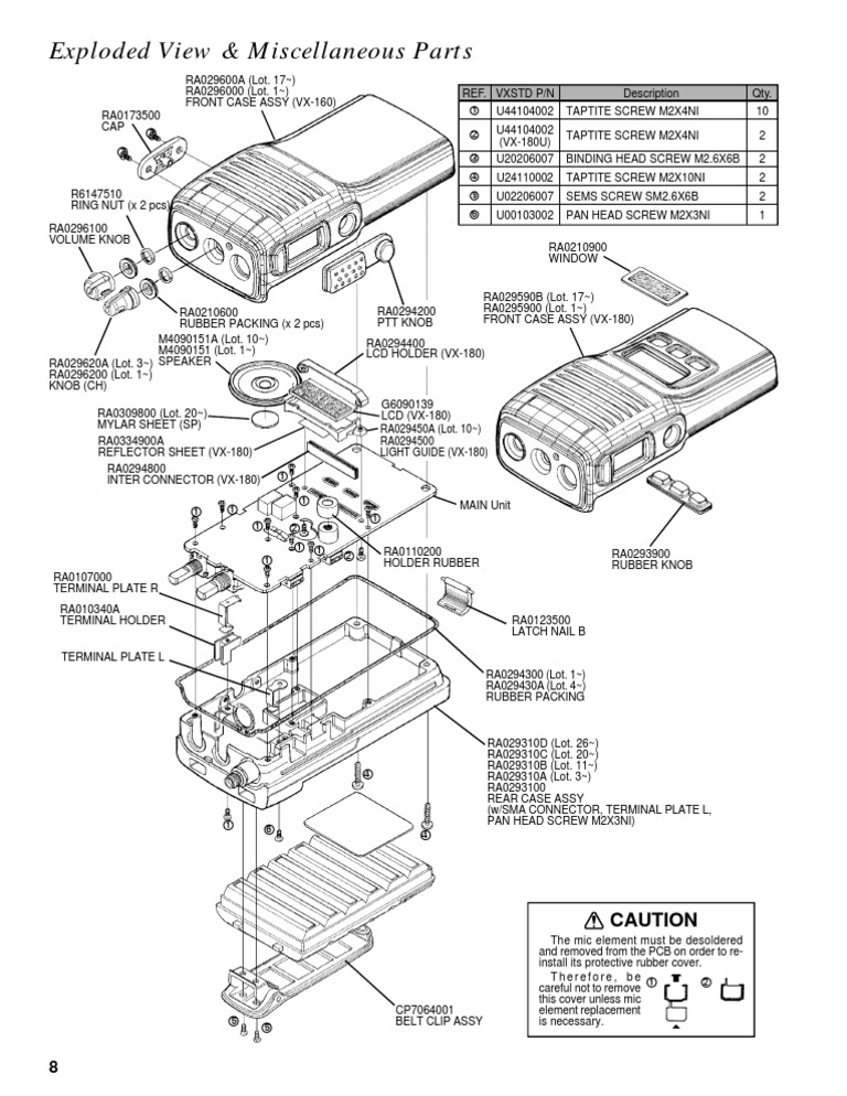 Exploded View of Speaker Assembly | PDF | Manufactured Goods | Equipment