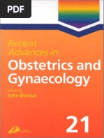 Download Recent Advances in Obstetrics  Gynecology Volume 21 by Fajar Ahmad Prasetya SN216777984 doc pdf