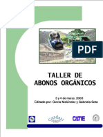 Memoria Taller Abonos Orgánicos