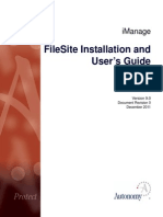 FileSite Installation and User's Guide (9.0, English)