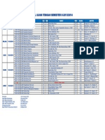 Jadwal Uts Semester II 2013 2014 s1