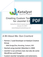  Joomla Custom Templates