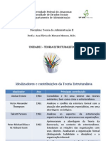 1. TA II - Teoria Estruturalista