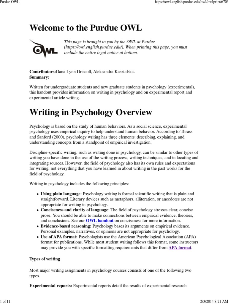 Research Paper Apa Guide Pdf Note Typography Psychology