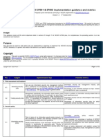 ISO27k Guideline On ISMS Implementation and Metrics 1v3