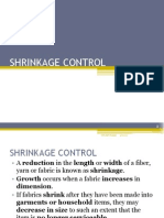 Shrinkage Control Methods