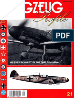 (Flugzeug Profile No.21) Messerschmitt Bf 109 G/K Rüstsätze