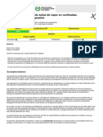 NTP 321 Explosiones de nubes de vapor no confinadas evaluación de la sobrepresión