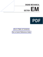 Engine Mechanical: Go To Table of Contents Go To Quick Reference Index