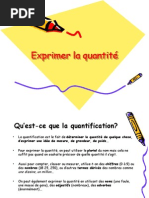 Exprimer La Quantité