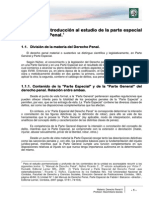 Módulo 1 - Lectura 1 - Introducción al estudio de la Parte Especial del Derecho Penal