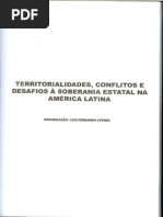 AYERBE, Luis Fernando (org) - Territorialidades, conflitos e desafios à soberania estatal na AL