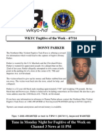 Fugitive of The Week: Donny Parker