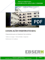 PROVAS COMENTADAS HUCAM UFES LEGISLAÇÃO - EBSERH Prof Ca Cardoso