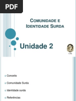 Comunidade e Identidade Surda
