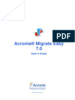 Acronis Migrate Easy 7.0 User Guide