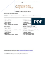 Signaling in Control of Cell Growth and Metabolism