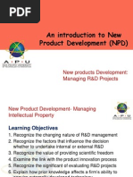 Lecture 9-Managing R & D Projects