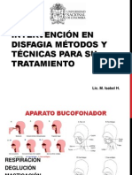 INTERVENCIÓN EN DISFAGIA MÉTODOS Y TÉCNICAS para Su Tratamiento