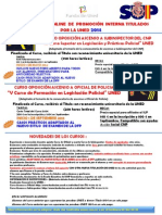 NUEVOS CURSOS  ONLINE  DE  PROMOCIÓN  INTERNA TITULADOS POR LA UNED 2014