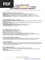 Download Scuola Di Cinema Pigrecoemme - Napoli -  Programma  Corso Master 20092010 by Scuola di cinema Pigrecoemme SN21690789 doc pdf