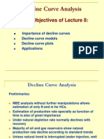 Lecture 4 - Decline Curve Analysis