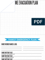 Family Evacuation Plan