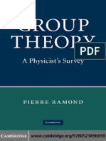 18.395-Pierre Ramond Group Theory A Physicists Survey 2010