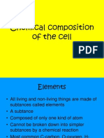Chapter 4 - Chemical Composition of The Cell