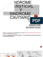 Sindromes Intersticial y Cavitario