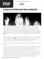 A Saga do Legítimo Black Metal Norueguês _ VICE Brasil