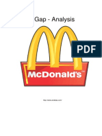 OrganisationManagement McDonaldsGapAnalysis by Andidas