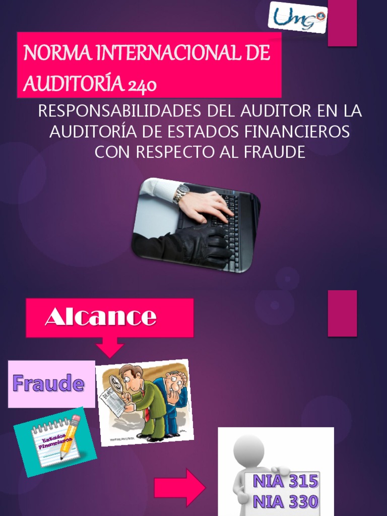 Responsabilidades del Auditor según NIA 240 | PDF | Contralor ...