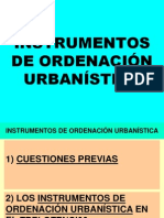 Instrumentos de Ordenacion Urbanistica