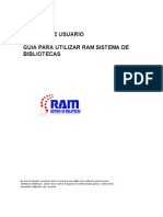 Manual RAM Sistema de Bibliotecas