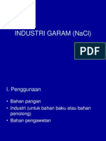 INDUSTRI GARAM PROSES DAN PENGGUNAAN