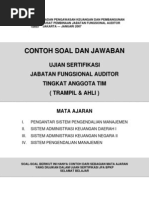 Contoh Soal Dan Jawaban Ujian Sertifikasi Jabatan Fungsional Auditor 121217001712 Phpapp02