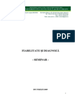 Seminar Fiabilitate Si Diagnoza