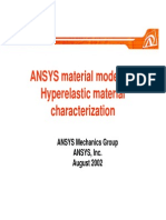 Ansys Hyperelastic Curve Fitting