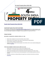 South India Property Show 2014 USA