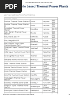 Coal or Lignite Based Thermal Power Plants in India - UPSC Guide