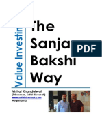 Value Investing - Prof. Sanjay Bakshi's 2012 Interview with Safal Niveshak