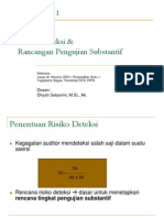 Risiko Deteksi Dan Rancangan Pengujian Substansi