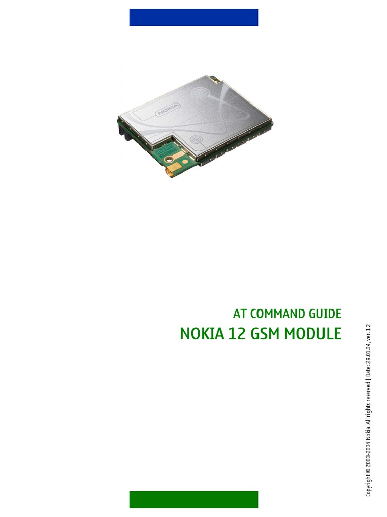Nokia 12 at Command Guide v1 2 | PDF