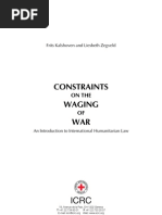 Download Constraints on the waging of war an introduction to international humanitarian law by International Committee of the Red Cross SN21699401 doc pdf