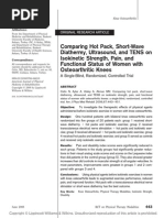 Download Aaa -THAMARA - Comparing Hot Pack Short-wave Diathermy Ultrasound And Tens on Isokinetic Strength Pain and Functional Status by Bruno Fellipe SN216994083 doc pdf